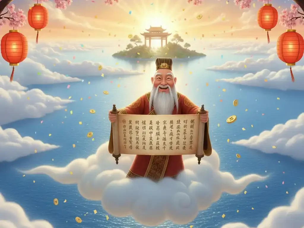 Leyenda de la Gran Carrera del Horóscopo Chino, el Emperador de Jade anunció el orden oficial de los 12 animales 